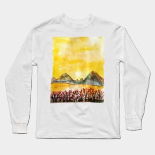 Golden Paradise Long Sleeve T-Shirt